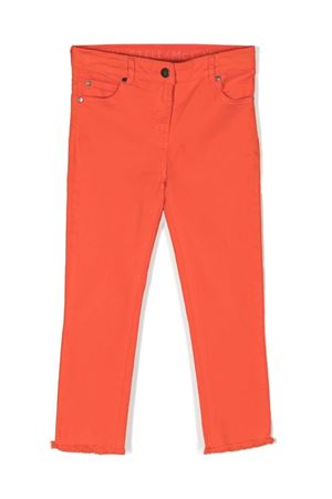 Orange cotton jeans STELLA McCARTNEY KIDS | TS6F20Z0156412